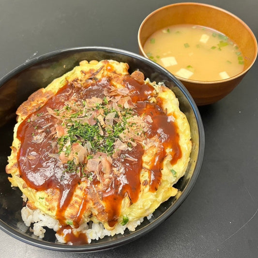 Okonomiyaki bowl | MOCHY JAPANESE FOOD
